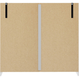 Seconique Denver 4 Drawer White Gloss Storage Chest - Wilko - thumbnail 7