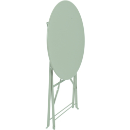 Charles Bentley Folding Metal Bistro Set Heritage Green - Size: 2 Seater - Wilko - thumbnail 6