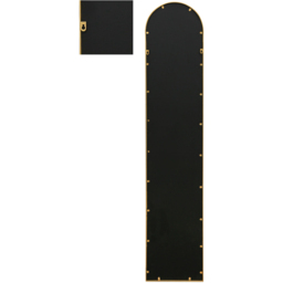MirrorOutlet The Arcus Gold Framed Arched Leaner Garden Wall Mirror 190 x 40cm - Size: 190 x 40 x 3cm - Wilko - thumbnail 5