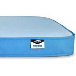Jay-Be Anti-Allergy Waterproof Sprung Toddler Mattress - Blue - Wilko - thumbnail 4