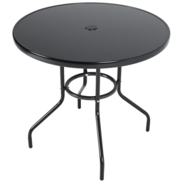 Living and Home Wicker 2 Seater Black Bistro Set - Wilko - thumbnail 5