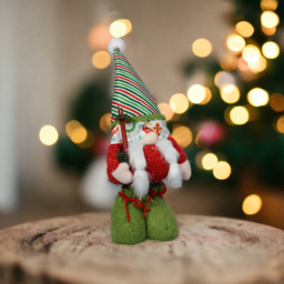 Xmas Haus Freya Festive Gonk with Extendable Legs - Size: 340 x 200 x 150cm - Red - Wilko - thumbnail 5