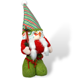 Xmas Haus Freya Festive Gonk with Extendable Legs - Size: 340 x 200 x 150cm - Red - Wilko - thumbnail 4