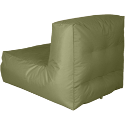 Kaikoo Khaki Lounger with Footstool - Size: Single Seater - Wilko - thumbnail 4