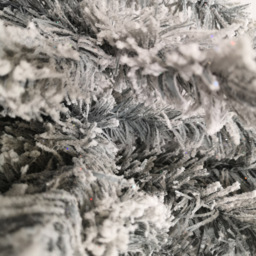 Samuel Alexander Kaemingk Snowy Imperial Pine Flocked Artificial Christmas Tree 8ft - Green - Wilko - thumbnail 4