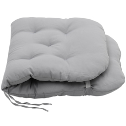Living and Home Tufted Pad Seat Cushion 60 x 120cm - Grey - Wilko - thumbnail 5