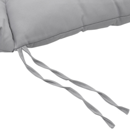 Living and Home Tufted Pad Seat Cushion 60 x 120cm - Grey - Wilko - thumbnail 7