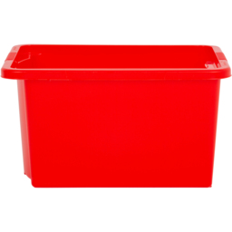 Wham 35L Red Stackable Storage Box 4 Pack - Wilko - thumbnail 4