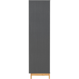 Seconique Cleveland 2 Door White and Grey Metal Effect Wardrobe - Wilko - thumbnail 6