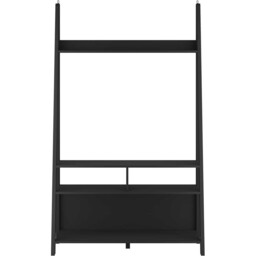 Tiva 4 Shelf Black Ladder TV Unit - Size: 386 x 1050 x 1754cm - LPD Home - Wilko - thumbnail 3