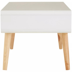 Premier Housewares Single Drawer Single Shelf Milo Coffee Table - Size: 100 x 50 x 45cm - Multi - Interiors by Premier - Wilko - thumbnail 4