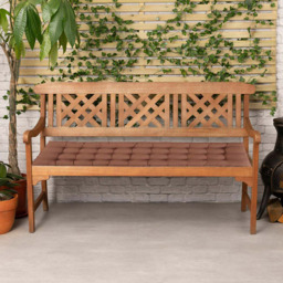 Living and Home Brown Sun Lounger Cushion Cover - Size: 8x160x50cm - Wilko - thumbnail 6