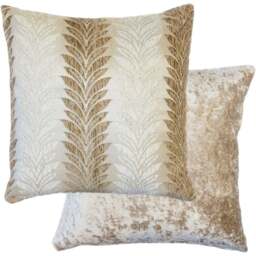 Serene Trellis Natural Cushion Cover 43 x 43cm - Cream - Wilko