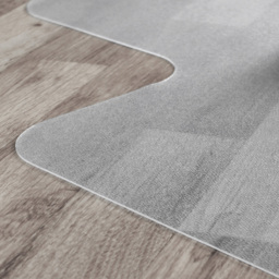 Floortex Advantagemat PVC Chair Mat for Hard Floor with Lip 90 x 120cm - Clear - Wilko - thumbnail 5