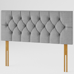 Aspire Furniture Olivier Super King Size Grey Eire Linen Headboard - Aspire Beds - Wilko - thumbnail 3
