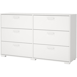 Florence Sofia 6 Drawer White Chest of Drawers - Furniture To Go - Wilko - thumbnail 4