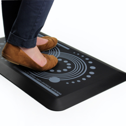 AFS-TEX 2000 Black Active Anti Fatigue Standing Mat 50 x 80cm - Size: 80 x 50 x 2cm - Wilko - thumbnail 5