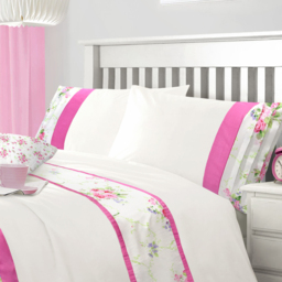 Intimates Yvette Double Duvet Set - White - Wilko - thumbnail 3
