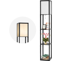 Costway 3 Shelf Freestanding Floor Lamp - Size: 44 x 30 x 18cm - Multi - Wilko - thumbnail 5