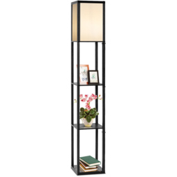 Costway 3 Shelf Freestanding Floor Lamp - Size: 44 x 30 x 18cm - Multi - Wilko - thumbnail 4