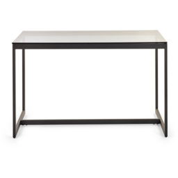 Julian Bowen Chicago Smoked Glass 4 Seater Dining Table - Black - Wilko - thumbnail 4