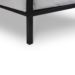 Julian Bowen Soto Small Double Satin Black Metal Bed Frame - Wilko - thumbnail 5