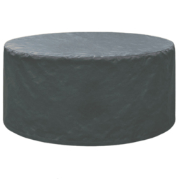 Home Source Duracover Small Round Patio Set Cover - Size: 94 x 140 x 140cm - Grey - Wilko - thumbnail 1