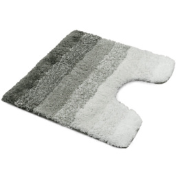 Mayfair Superstripe Grey Bath Mat Set - Silver - Wilko - thumbnail 7