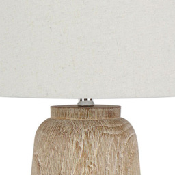 Lindon Table Lamp - Neutral and White - Wilko - thumbnail 5
