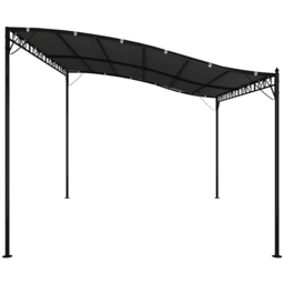 vidaXL 4 x 3m Anthracite Gazebo Canopy - Grey - Wilko - thumbnail 5