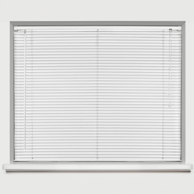 Caecus PVC Venetian Blind White 210 x 150cm - Size: 150 x 210 x 2.5cm - Wilko - image 1