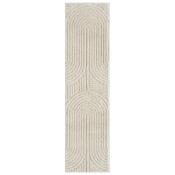Desire Rugs Isabella Cream Embossed Mazia Arch Lines Rug 200 x 290cm - Wilko - thumbnail 7