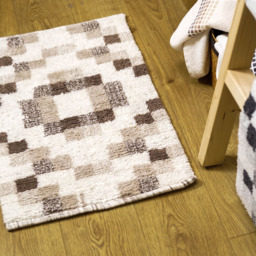 Allure Bath Fashions Natural Mosaic Bath Mat 50 x 80cm - Brown - Wilko - thumbnail 3