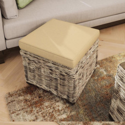FWStyle Maya Grey Wash and Brown Handmade Lift Up Storage Stool - Size: 46 x 50 x 50cm - Wilko - thumbnail 6