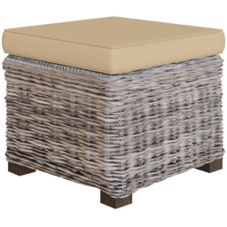 FWStyle Maya Grey Wash and Brown Handmade Lift Up Storage Stool - Size: 46 x 50 x 50cm - Wilko - thumbnail 3