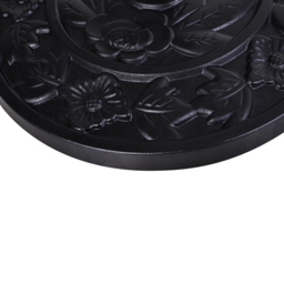 Outsunny Half Round Parasol Umbrella Base 9kg - Size: 32 x 31 x 50cm - Black - Wilko - thumbnail 4