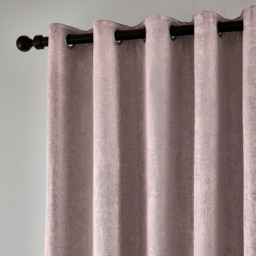 Helena Springfield Roma Lined Rose Eyelet Curtains 168 x 228cm - Size: W 168 x D 229cm - Wilko - thumbnail 3