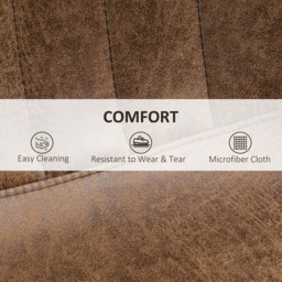 Portland Brown Adjustable Bar Stool Set of 2 - Wilko - thumbnail 6
