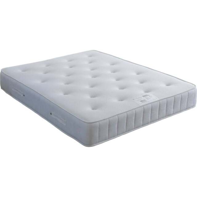 Memory Maestro Small Single Memory Foam Mattress - White - Bedmaster - Wilko - image 1