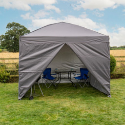 Jack Stonehouse 3 x 3m Dark Grey Portable Pop Up Gazebo - Wilko - thumbnail 5