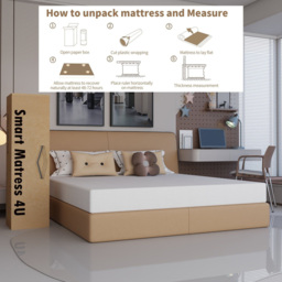 Sliding Wardrobes 4U Single Smart Hard Foam Pressure Relief Mattress - White - Wilko - thumbnail 5