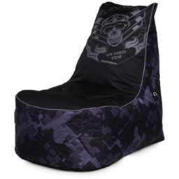 Kaikoo Call of Duty Ghost Bean Bag Gaming Chair - Black - Wilko - thumbnail 5