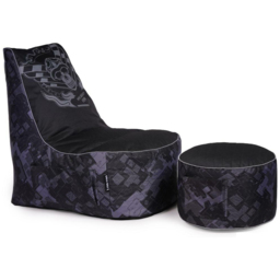 Kaikoo Call of Duty Ghost Bean Bag Gaming Chair - Black - Wilko - thumbnail 6