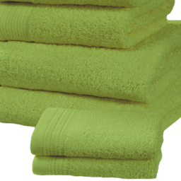 Rapport Home Chatsworth Super Soft 600gsm Combed Cotton Green Hand Towel - Size: 3 x 80 x 50cm - Wilko - thumbnail 4