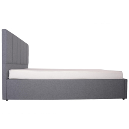 Flair Waltz King Size Fabric Ottoman Bed - Grey - Wilko - thumbnail 4