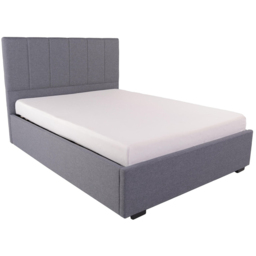 Flair Waltz King Size Fabric Ottoman Bed - Grey - Wilko - thumbnail 3