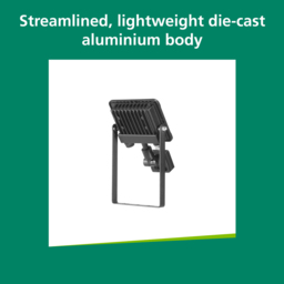 Sylvania SylFlood Black 27W LED Outdoor Floodlight - Size: 5.2 x 12.5 x 19cm - Wilko - thumbnail 7