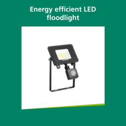 Sylvania SylFlood Black 27W LED Outdoor Floodlight - Size: 5.2 x 12.5 x 19cm - Wilko - thumbnail 6