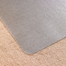 Floortex Advantagemat PVC Chair Mat 75 x 120cm - Clear - Wilko - thumbnail 3