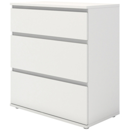 Florence Nova 3 Drawer White Chest of Drawers - Furniture To Go - Wilko - thumbnail 4